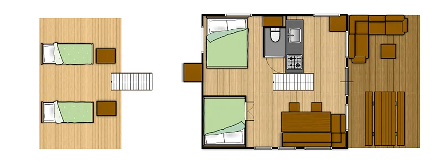 Outback Lodge Comfort plattegrond